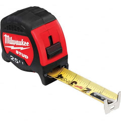 Milwaukee Tool - 25' x 1-5/16" Yellow/Black Blade Tape Measure - A1 Tooling