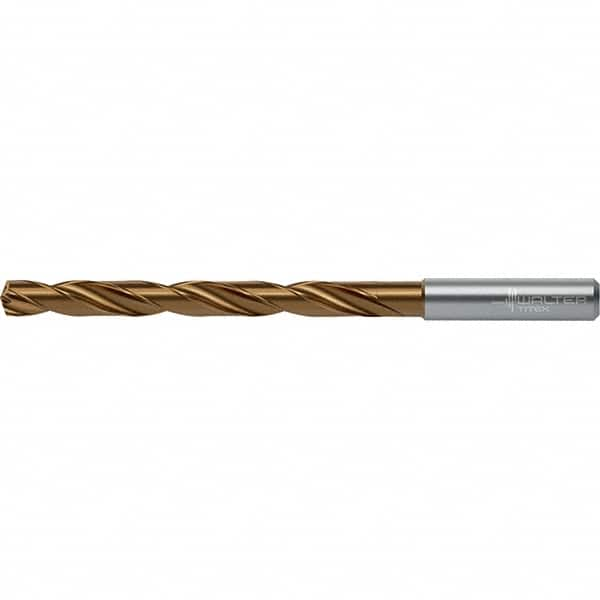 Walter-Titex - 3.3mm 140° Spiral Flute Solid Carbide Taper Length Drill Bit - A1 Tooling