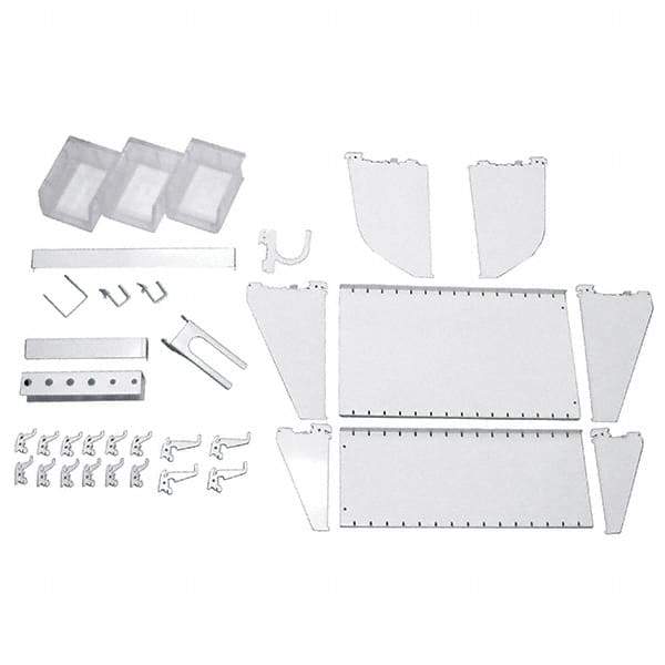 Wall Control - Peg Board Accessories Type: Wall Mounted Storage For Use With: Wall Control Industrial Pegboard - A1 Tooling