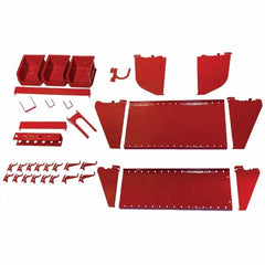 Wall Control - Peg Board Accessories Type: Wall Mounted Storage For Use With: Wall Control Industrial Pegboard - A1 Tooling