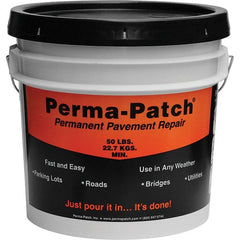 Perma-Patch - Drywall & Hard Surface Compounds Type: Permanent Asphalt Patch Material Color: Black - A1 Tooling