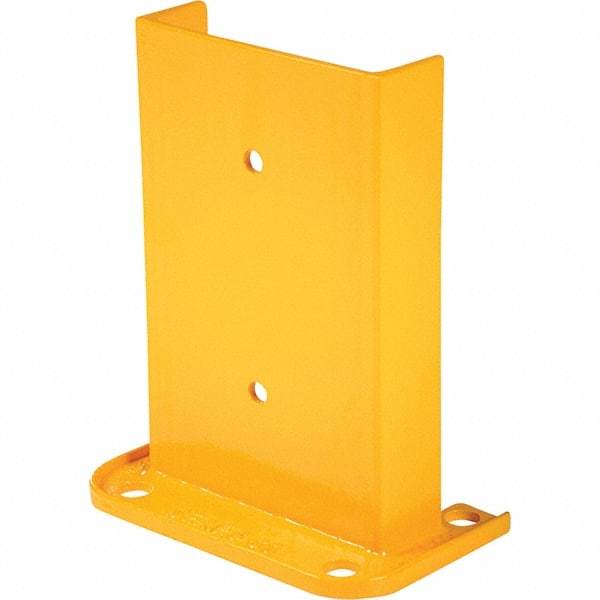 Vestil - 3-11/16" Long x 12-1/4" High, Rack Guard - Structural with Rubber Bumper - A1 Tooling