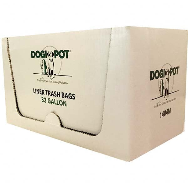 DOGIPOT - 1 25-Piece 33 Gal HDPE Plastic Trash Bags/Liners - A1 Tooling