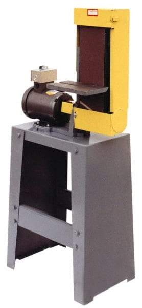 Kalamazoo - 48 Inch Long x 6 Inch Wide Belt Sanding Machine - 3,500 Ft./min Belt Speed, 3 Hp, Three Phase - A1 Tooling