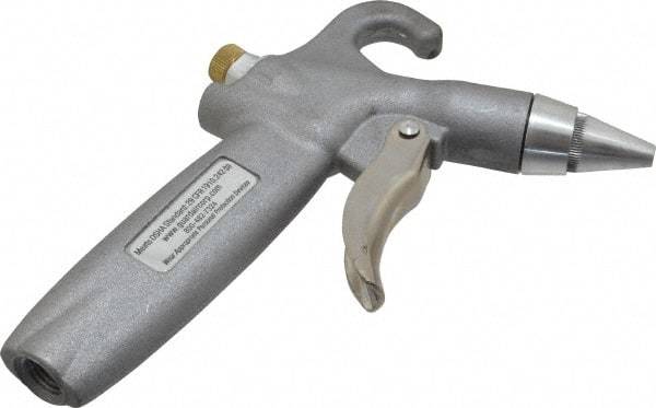 Guardair - 120 Max psi Whisper Jet Pistol Grip Blow Gun - 1/4 NPT Inlet, Aluminum - A1 Tooling