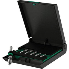 Wera - Power & Impact Screwdriver Bit Sets Point Type: Tap Drive Size: 1/4" - A1 Tooling