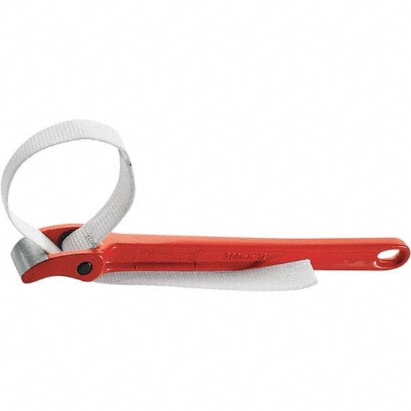 Rothenberger - 12" Max Pipe Capacity, 13-3/4" Long, Strap Wrench - 3" Actual OD, 16" Handle Length - A1 Tooling