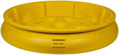 Eagle - 10 Gal Sump, 1,000 Lb Capacity, 1 Drum, Plastic Drum Tray - 6" High - A1 Tooling