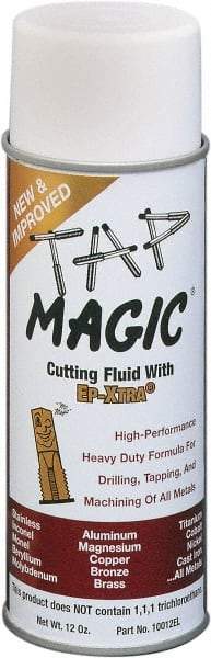 Tap Magic - Tap Magic EP-Xtra, 12 oz Aerosol Cutting & Tapping Fluid - Semisynthetic - A1 Tooling