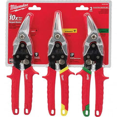 Milwaukee Tool - Snip & Shear Sets Type: Aviation Snip Set Pattern: Straight - A1 Tooling