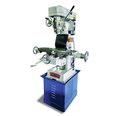 Knee Milling Machine: Variable Speed Control 230 to 2,500 RPM, R8 Spindle Taper