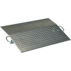 Aluminum Hand Truck Dockplate 0.5K 36 × 24 - Exact Industrial Supply