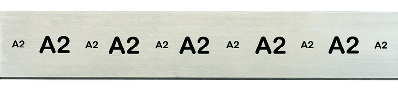 3/4 x 1-1/4 x 36 - Oversize Air Hardening Flat Stock - A1 Tooling