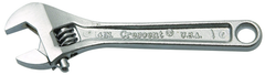 1/2" Opening - 4" OAL - Adjustable Wrench Chrome - A1 Tooling