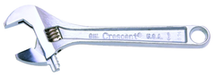 15/16" Opening - 6" OAL - Adjustable Wrench Chrome - A1 Tooling