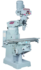 Electronic Variable Speed Vertical Mill - R-8 Spindle - 9 x 49'' Table Size - 3HP - 3PH - 220V Motor - A1 Tooling