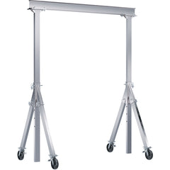 Adjustable Aluminum Gantry Crane 2K 8 × 10 TL Casters