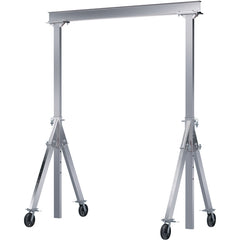 Adjustable Aluminum Gantry Crane 4K 12 × 10 VG Casters