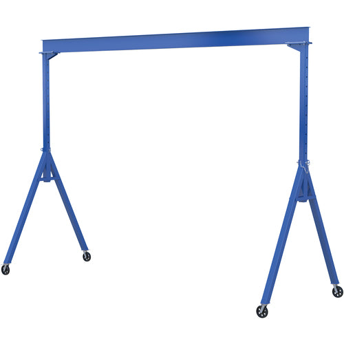 Adjustable Height Steel Gantry Crane 4K 15 × 16 VG Casters