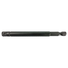 ‎#EX-250-4 - 1/4″ M Hex - 1/4″ M Square × 4″ Overall Length Extension - A1 Tooling