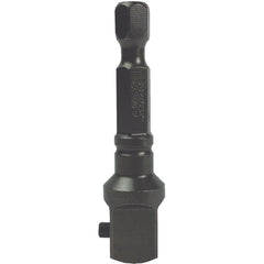 ‎#EX-370-2 - 1/4″ M Hex - 3/8″ M Square × 2″ Overall Length Extension - A1 Tooling