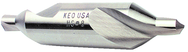 #6.3 60° High Speed Steel Center Drill-Plain - A1 Tooling