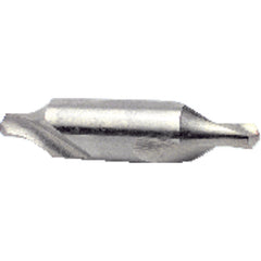 #6 × 3″ OAL Radius HSS Radius Combined Drill and Countersink Uncoated - A1 Tooling