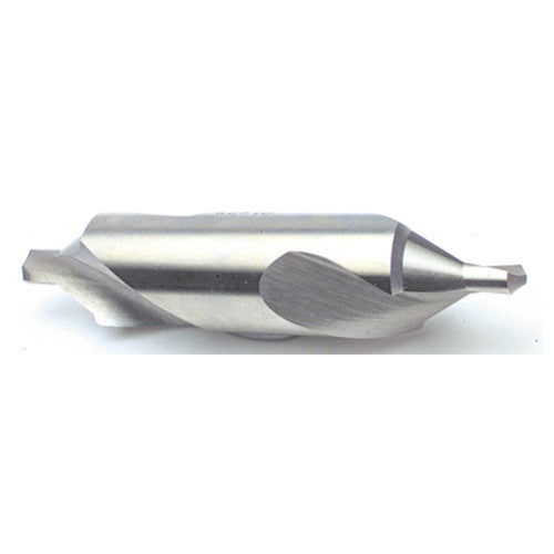 #16 × 3″ OAL 60 Degree HSS Bell Combined Drill and Countersink Uncoated - A1 Tooling