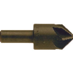 ‎1/2 Size-1/4 Shank-82° 6 Flute Countersink - A1 Tooling