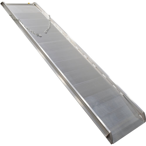 Alum Walk Ramp Hook Style 121.56 × 28″ - Exact Industrial Supply