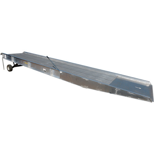 Aluminum Yard Ramp 20K lb 74″W × 360″L - Exact Industrial Supply