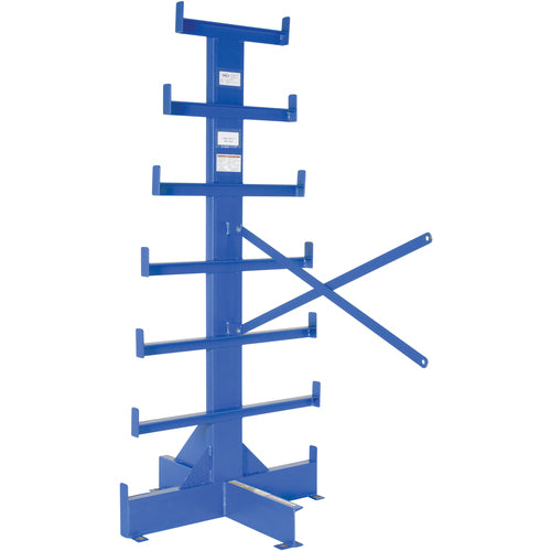 Warehouse Rack Add-On Double-Sided 62″ - Exact Industrial Supply