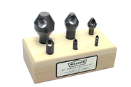 6 Pc. HSS 90° Deburring Set - A1 Tooling