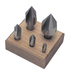 5 Pc. HSS 82 Degree Center Reamer Set - A1 Tooling