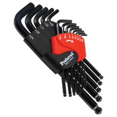 13 Pieces Long Arm Ball Hex Key Set - Fractional - A1 Tooling