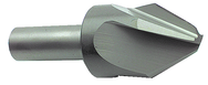 3/4" Size-1/2" Shank-82° 2/4 Flute Single End 3N1 Drill Point Countersink - A1 Tooling