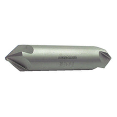 ‎3/16″ Size-1-7/8″ OAL-60° 2/4 Flute Double End 3N1 Drill Point Countersink - A1 Tooling