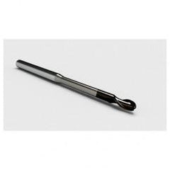 .0469 Dia. - .071" LOC - 1-1/2" OAL 2 FL Ball Nose Carbide End Mill with .500 Reach-Nano Coated - A1 Tooling