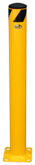 Bollards - Indoors/outdoors to protect work areas, racking and personnel - Powder coated safety yellow finish - Molded rubber caps are removable - A1 Tooling