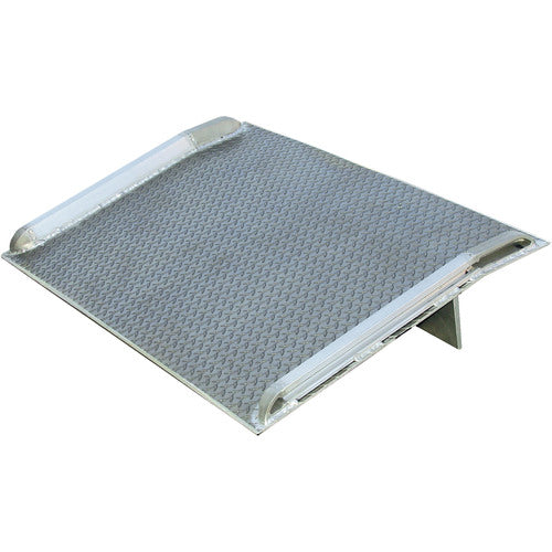 Aluminum Truck Dockboard 7000 lbs 66 × 54 - Exact Industrial Supply