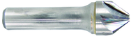 7/8" Size-1/2" Shank-60°-Carbide 6 Flute Chatterless Countersink - A1 Tooling