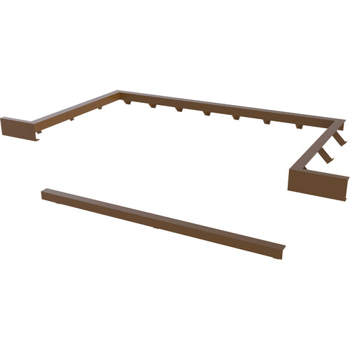 Dockleveler Option-Curb Angle Set 7 × 5 - Exact Industrial Supply