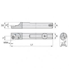 CCBI18745R CARBIDE SHANK BORING BAR - A1 Tooling