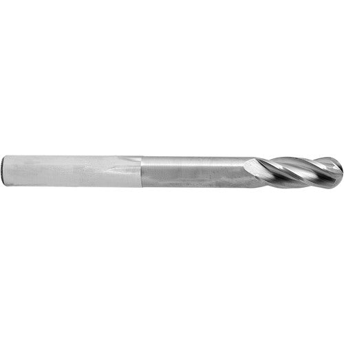 ‎5/8″ Dia. × 5/8″ Shank × 3-3/4″ DOC × 6 OAL, Carbide AlTiN, 4 Flute, Ballnose End Mill - Exact Industrial Supply