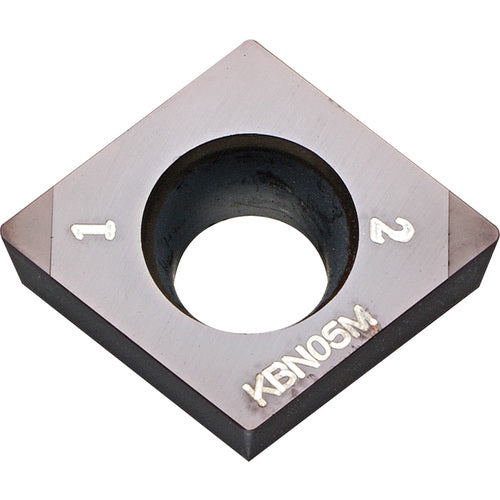 CCMW 3252 MES KBN475, 1/32″ Corner Radius, 5/32″ Thick, 3/8″ Inscribed Circle, Diamond, Turning Indexable Insert