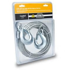 5/16"X20' TOW CABLE GALVANIZED - A1 Tooling