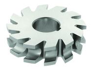 1/2 Radius - 4-1/8 x 1-9/16 x 1-1/4 - HSS - Concave Milling Cutter - 10T - TiN Coated - A1 Tooling