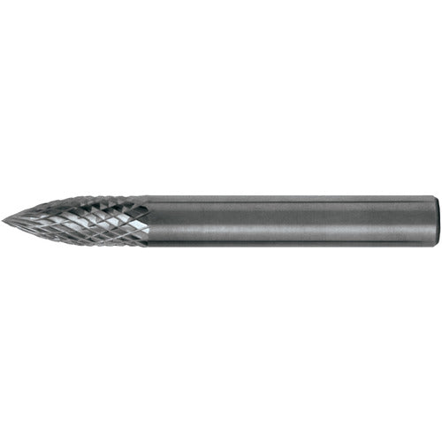 SG-1L6 Double Cut Solid Carbide Bur-Pointed Tree Shape