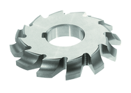 1/2 Radius - 4-1/4 x 3/4 x 1-1/4 - HSS - Left Hand Corner Rounding Milling Cutter - 10T - TiAlN Coated - A1 Tooling