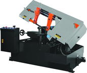 #MH-460M - 9" x 18" Manual Swivel Header Mitering Horizontal Bandsaw - 2HP - A1 Tooling